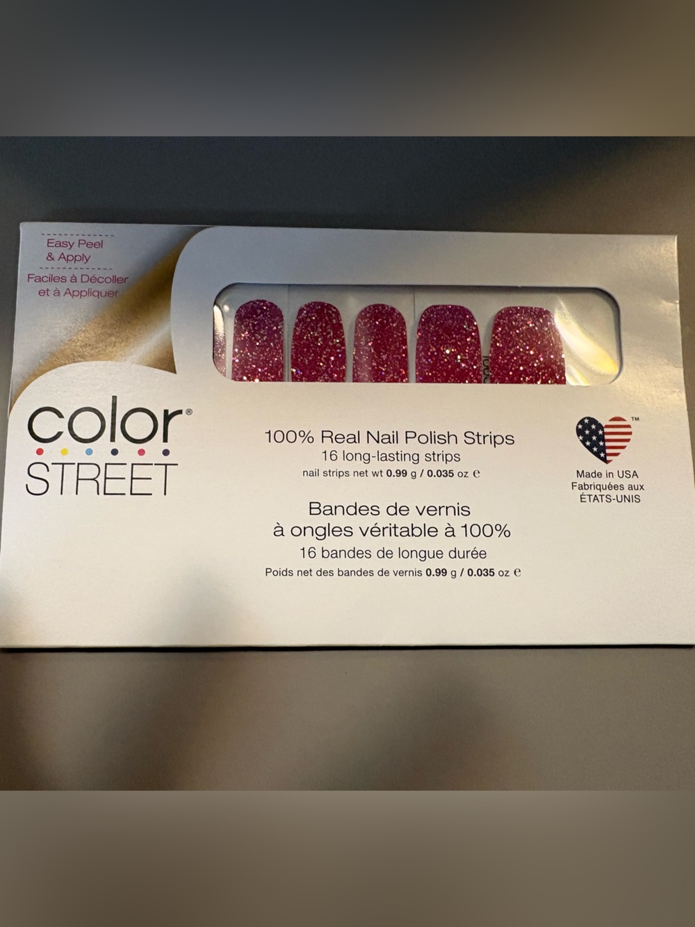 Color Street  Glitter Nail Polish Strips -